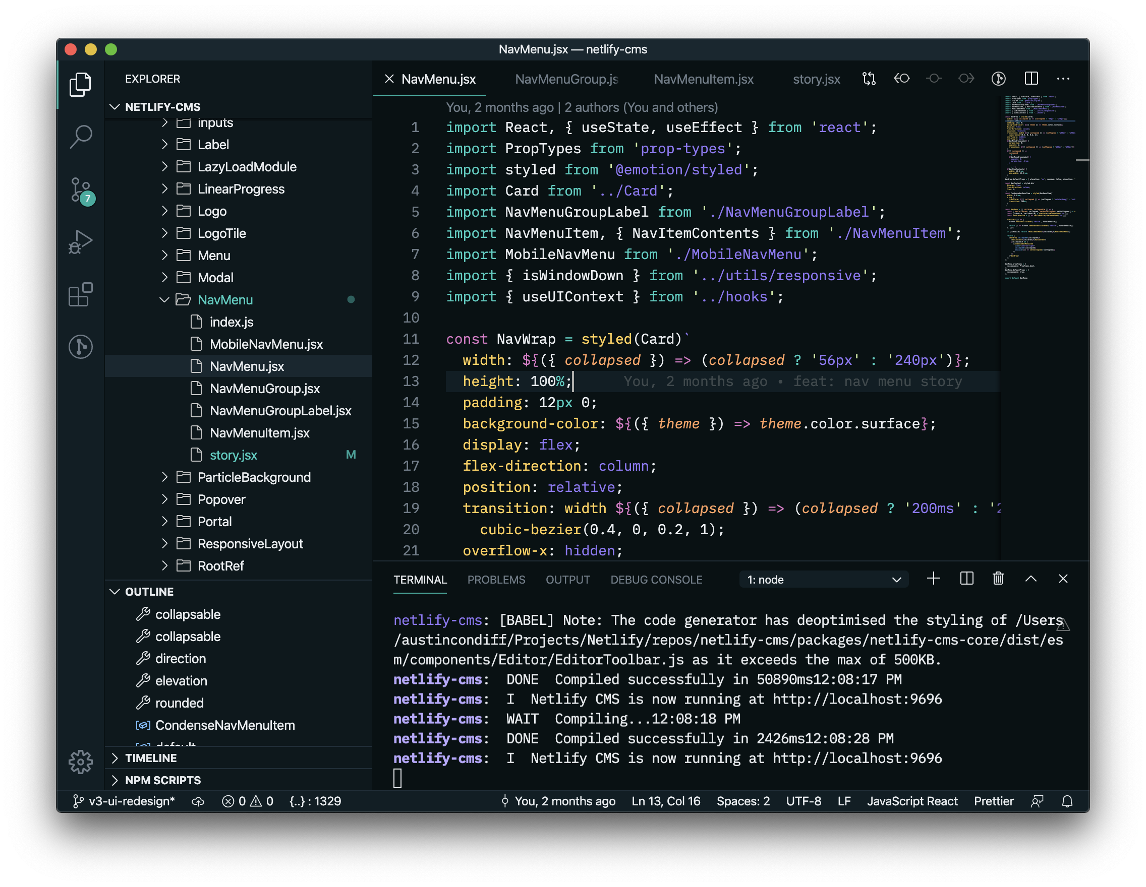 Netlify VS Code Theme